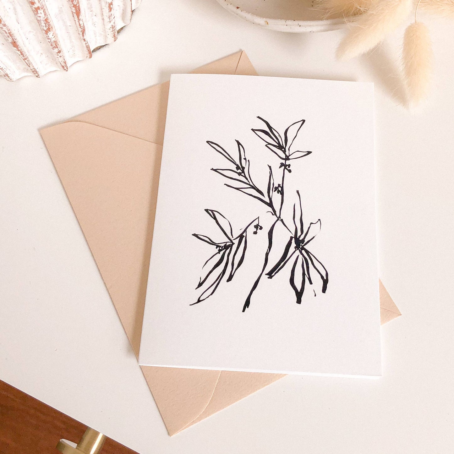 Eucalyptus Greeting Card